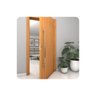 Puxador para Porta de Correr Vidro Madeira Inox 70cm Ms Fs - 4