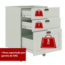 Ver imagem 4 de Balcão de Cozinha Genialflex Iluminata 3g sem Tampo Hortelã