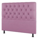 Ver imagem 1 de Cabeceira Cama Box Solteiro Nice 100cm Suede Rosa - Desk Design