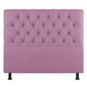 Ver imagem 2 de Cabeceira Cama Box Solteiro Nice 100cm Suede Rosa - Desk Design