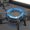 Ver mais imagens de Fogão 5 Bocas Itatiaia Acendimento Automático Electra Glass