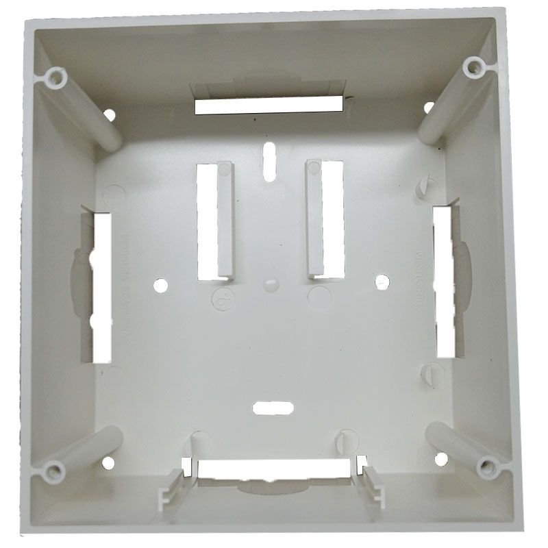 Caixa 4x4 Versatil Sobrepor Branco - 4x4" 4 Interruptor Simples Duplo - 2