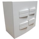 Ver imagem 1 de Caixa 4x4 Versatil Sobrepor Branco - 4x4" 4 Interruptor Simples Duplo