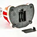 Ver imagem 2 de Boneco Papai Noel Baterista Musical Enfeite Natal