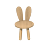 Cadeira Coelho Criativa Infantil para Crianças Estudar Desenhar 100% Mdf Bp Melaminico:carvalho Poro - 2