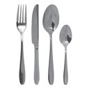 Ver imagem 2 de Faqueiro Premium Aco Inox C/24 Pcs Toulouse Prata Florarte