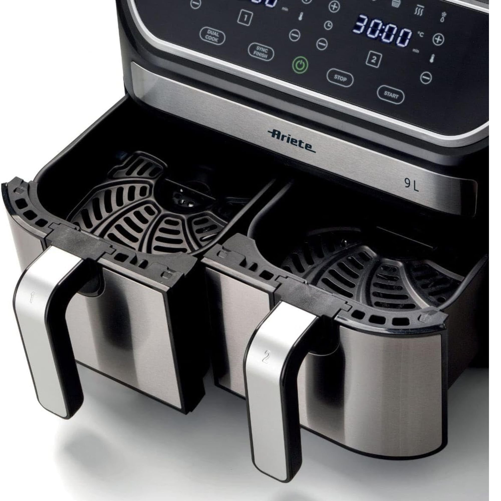 Fritadeira Air Fryer Duo 2 Cestos 4,5l Independentes 9l 220v - 3