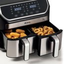 Ver imagem 5 de Fritadeira Air Fryer Duo 2 Cestos 4,5l Independentes 9l 220v
