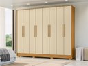 Ver imagem 1 de Guarda Roupa Casal Grande Amplo 233cm para Dormitorio Premium