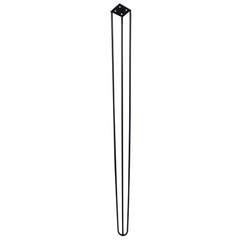 Pé de Metal 90 Cm Hairpin Legs Aparador e Mesa de Canto Preto G41 Gran Belo Mesa Rack Aparador Buffe
