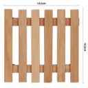 Ver imagem 3 de Forma Assadeira de Pão Retangular Grande Antiaderente 2l + Descanso de Panela Quadrado Madeira