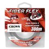 Linha Crown Multifilamento Fiber Flex 8x 100 m Cinza - 0,16 mm - 20 lbs - 2