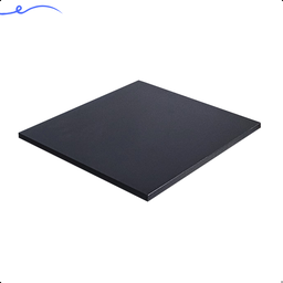 1 Prateleira Preta 40X35 Tampo Tabua Mdf  Organizadora Decoração Cozinha Quarto Banheiro Sala - 2