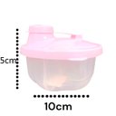 Ver imagem 6 de Pote Armazenar Leite Dosador Leite em Pó com 3 Divisórias