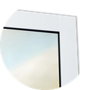 Ver imagem 4 de Porta Alumínio Lambril Oasis c/Puxador e.Branco 90 Brimak