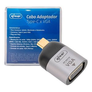 Adaptador Conversor Tipo-c para Vga