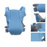 Canguru Bebe Ergonomico Mochila Ajustavel 3 em 1 Conforto e Segurança Ate 15kg Carregador Crianca Az - 2