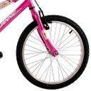 Ver imagem 4 de Bicicleta Feminina Aro 20 Sissa Cor Pink