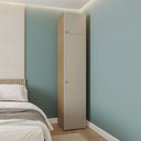 Ver imagem 1 de Guarda-Roupa Módulo 45x180 e Módulo 45x40 2 Portas e 3 Prateleiras Frame CabeCasa MadeiraOriginals