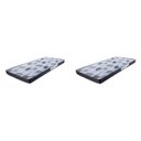 Ver imagem 1 de Kit 2 Colchões Solteiro D20 88x14cm Astra Black Montreal Cinza/Branco