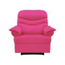 Poltrona Reclinável Manual do Papai Suede Maite Moda Casa:Pink - 1