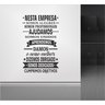 Adesivo Para Empresas Frases Coorporativas Nesta Empresa - 1