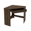 Ver imagem 3 de Escrivaninha/Mesa Escritório De Canto Multimóveis Vcr25064 Nogal Nogal