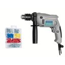 Ver imagem 1 de Furadeira de Impacto 1-2 500w com Kit de Parafusos e Buchas 220v - Tramontina