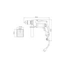 Ver imagem 5 de Furadeira de Impacto 1-2 500w com Kit de Parafusos e Buchas 220v - Tramontina