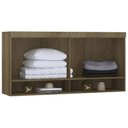 Ver imagem 2 de Armário Aéreo Ponte Modulado 165cm Delphi Avelã/grey L01 - Mpozenato