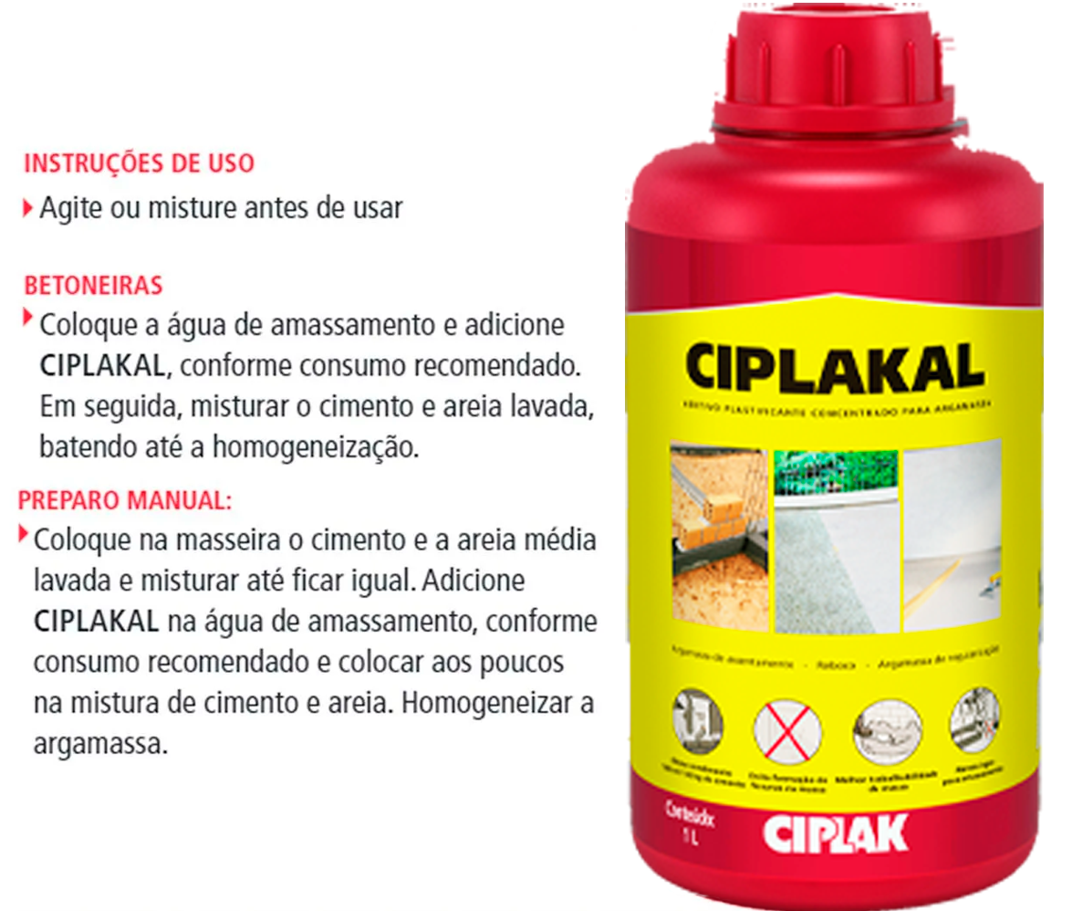 Aditivo P/ Massas Ciplak Ciplakal 1l - 4