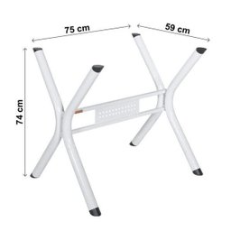 Conjunto de Mesa com 6 Cadeiras Luna Clássica  - 9