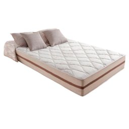 Cama Box Com Baú Casal + Colchão De Molas Ensacadas - Anjos - Classic 22x188x138cm - Branco - 4