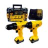 KIT PARAFUSADEIRA/FURADEIRA IMPACTO BIVOLT DEWALT - 2