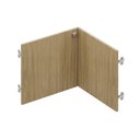 Ver imagem 1 de Kit Porta Módulo Canto Reto 40cm Frame Yescasa