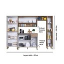 Ver imagem 2 de Cozinha Compacta 11 Portas 4 Peças Eva Yescasa