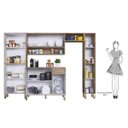Ver imagem 3 de Cozinha Compacta 11 Portas 4 Peças Eva Yescasa