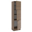 Ver imagem 4 de Paneleiro Madesa Stella 60 cm 3 Portas Rustic Cor:Rustic