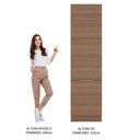 Ver imagem 5 de Paneleiro Madesa Stella 60 cm 3 Portas Rustic Cor:Rustic