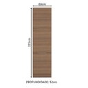 Ver imagem 2 de Paneleiro Madesa Stella 60 cm 3 Portas Rustic Cor:Rustic