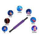 Ver imagem 3 de Bastao Massageador Liberacao Miofascial Corporal Massagem Alivio Tensao Pilates Yoga Foam Roller Rol