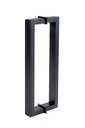 Ver imagem 2 de Puxador Duplo para Box Banheiro 30cm em Aço Inox Preto Fosco Texturizado Stainless