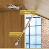 Cozinha Modulada Nesher Marquesa 4 Peças com Nicho para Micro-ondas - Nature/verde - 7