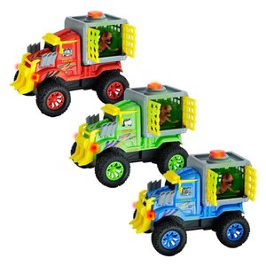 Carro Fricção Dino Transporte - Dm Toys
