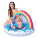 Ver imagem 1 de Piscina Inflável Infantil Arco Iris com Cobertura 40 Litros Jilong