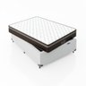 Cama Box Baú Viúva + Colchão Paris Molas Ensacadas Pocket - 66x128x188cm - e-Shop Casa - Couro - 6