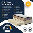 Ver imagem 5 de Cama Box com Colchão Gazin de Molas Ensacadas Pillow Top Air Pro + Auxiliar de Espuma Solteiro 88 cm