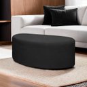Ver imagem 2 de Puff Orgânico Palermo 100cm Bouclê - Sofa Store:bouclê Preto