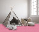 Ver imagem 2 de Carpete para Forração Quarto Infantil Forro Festa Venda M² Rosa Cassis