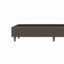 Ver imagem 6 de Base Cama Box Casal 1,38x1,88 Mts Cecilia Vilajo: Suede Marrom